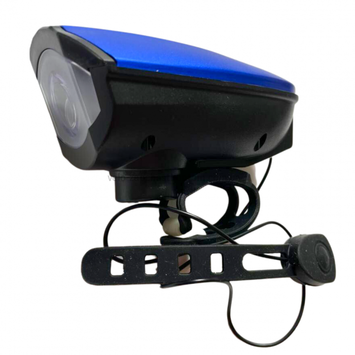 Фара ліхтар із сигналом синя LED GA-79 акумуляторна HJ-7588 China