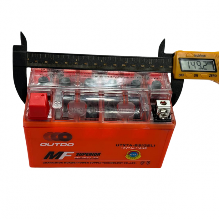 Акумулятор UTX7А-BS GEL 12V7Ah/10HR гелевий 10.01.2024 Outdo