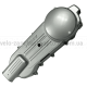 Кришка варіатора 4т GY6 125/150сс 12/13" колесо 152QMI/157QMJ Сіра